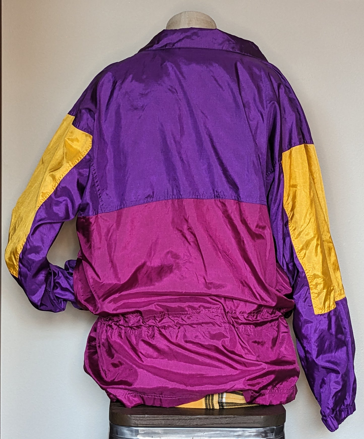 Purple Spalding Fishtail Windbreaker