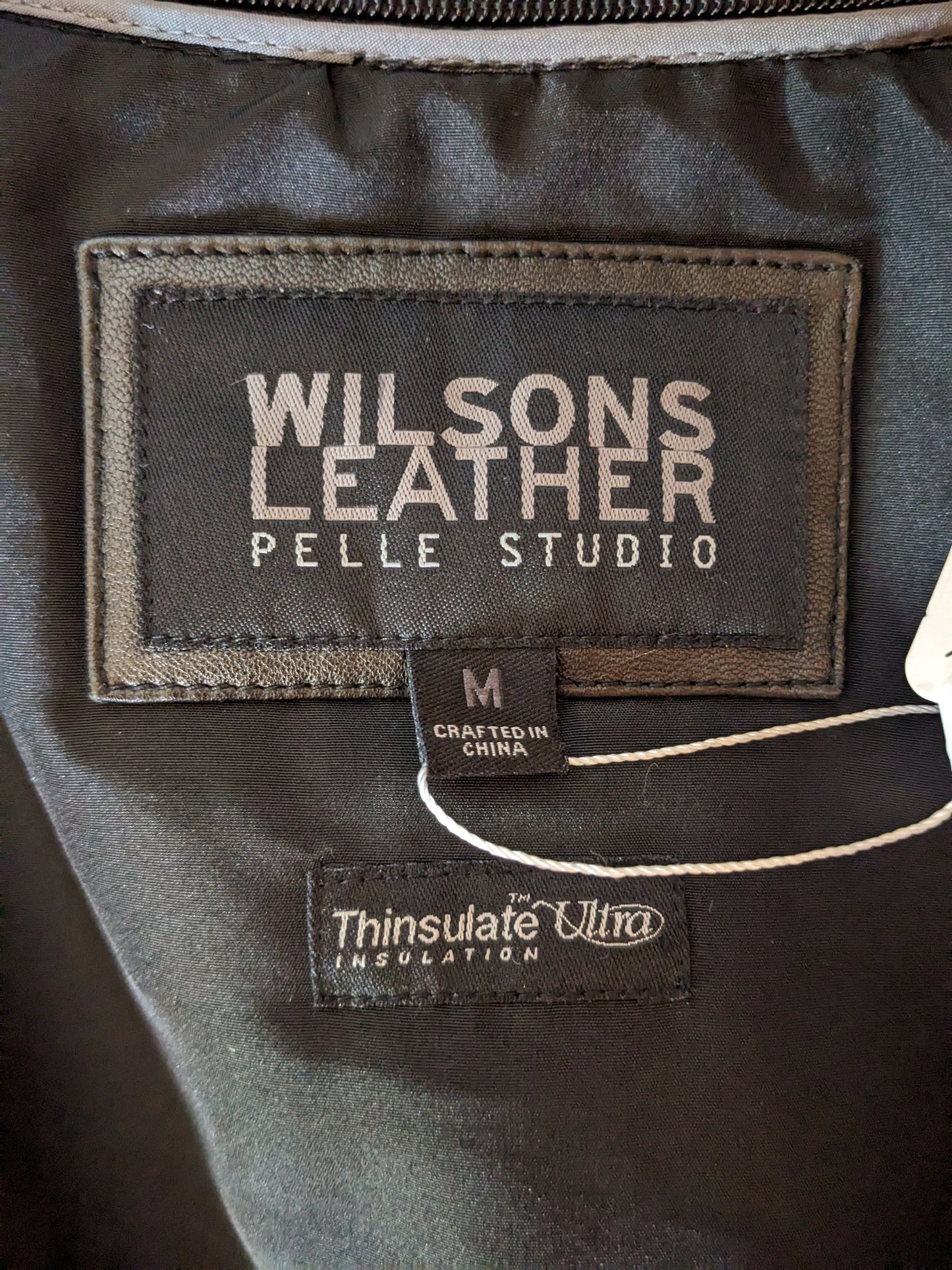 Wilsons Leather Pelle Studio Thinsulate Jacket