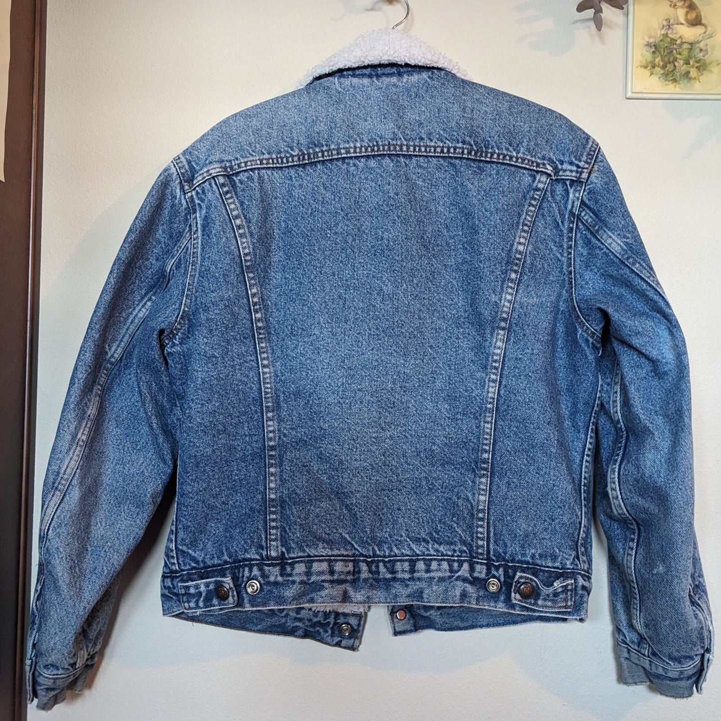 1980s Levi's Sherpa Lined Denim Jacket